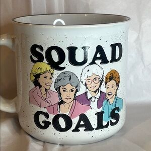 Golden Girls 20 Ounces Ceramic Mug with Iconic Characters